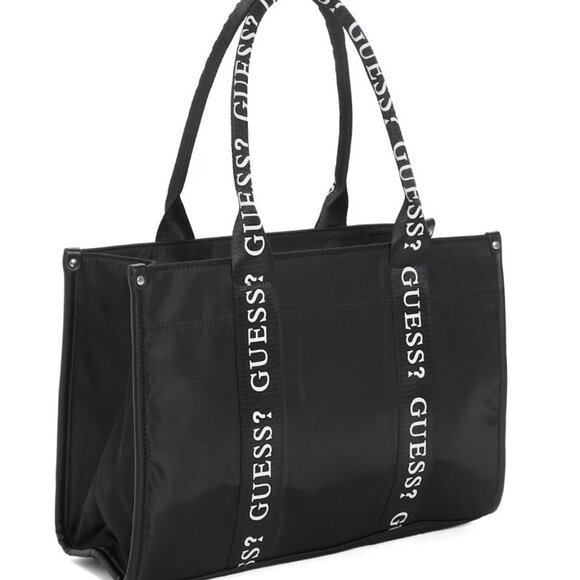 NWT GUESS Nylon Tote Bag - Picture 2 of 5